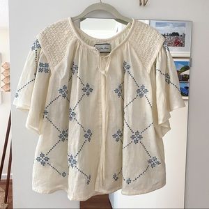 NWOT Innika Choo linen top